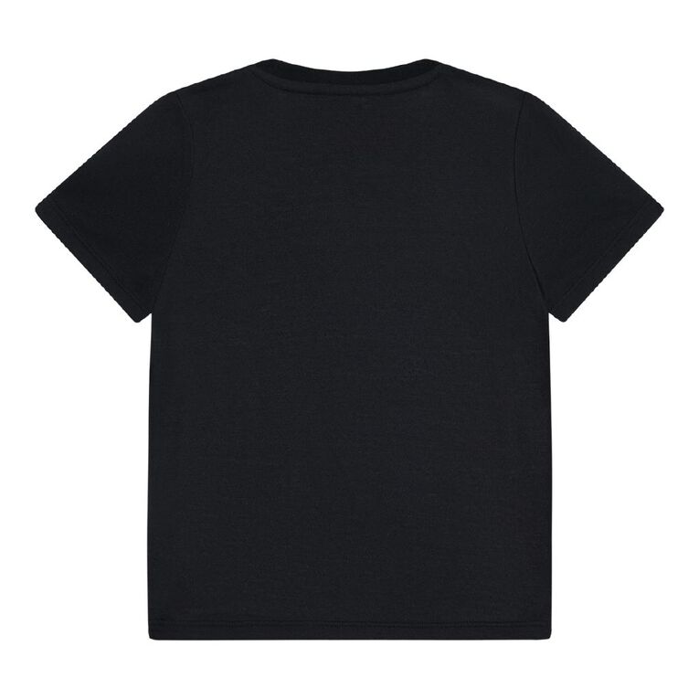 Young Original Short Sleeve Printed Tee, Black, hi-res