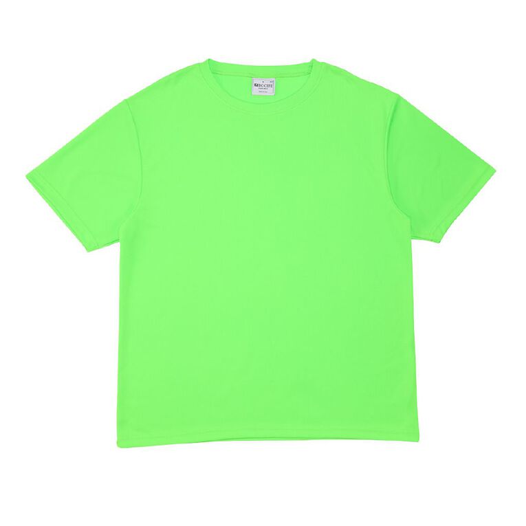 Schooltex Adults' Breezeway Tee, Lime, hi-res