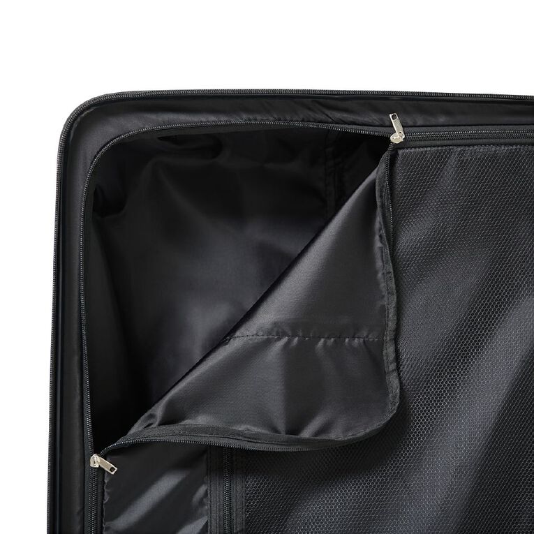 Intrepid Hardside Suitcases 2 Piece Set Black, , hi-res