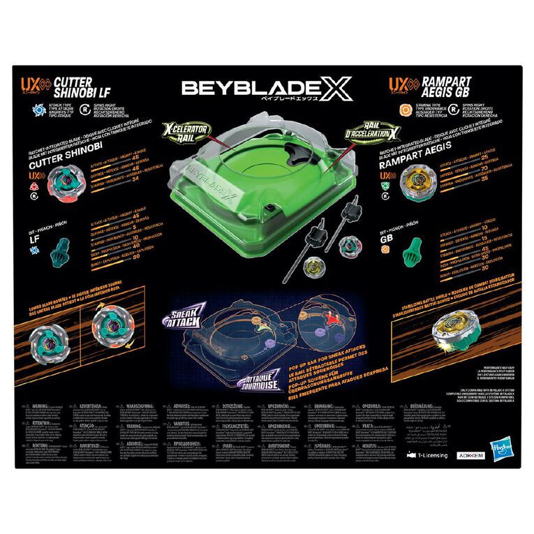 Beyblades X Carlsbad Caverns Sneak Attack Battle Set, , hi-res