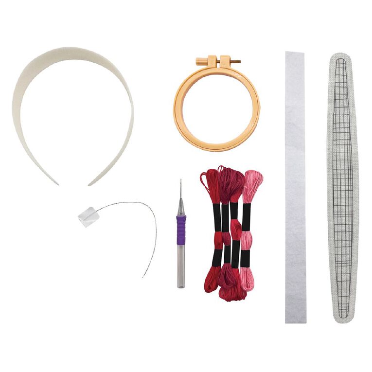 Uniti Craft Adults Needle Punch Headband Checkered, , hi-res
