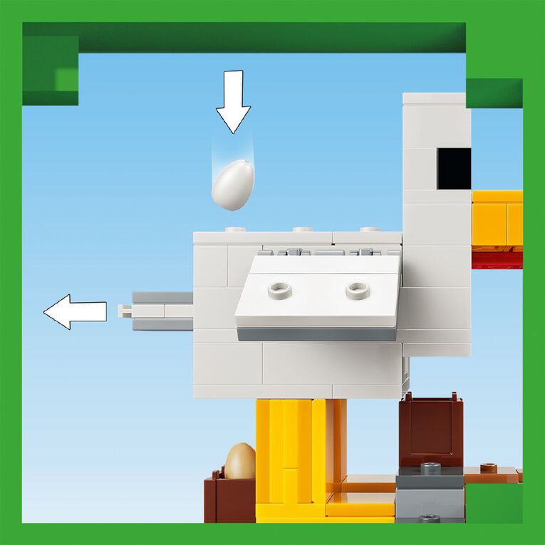 LEGO Minecraft Chicken Farm 21585, , hi-res