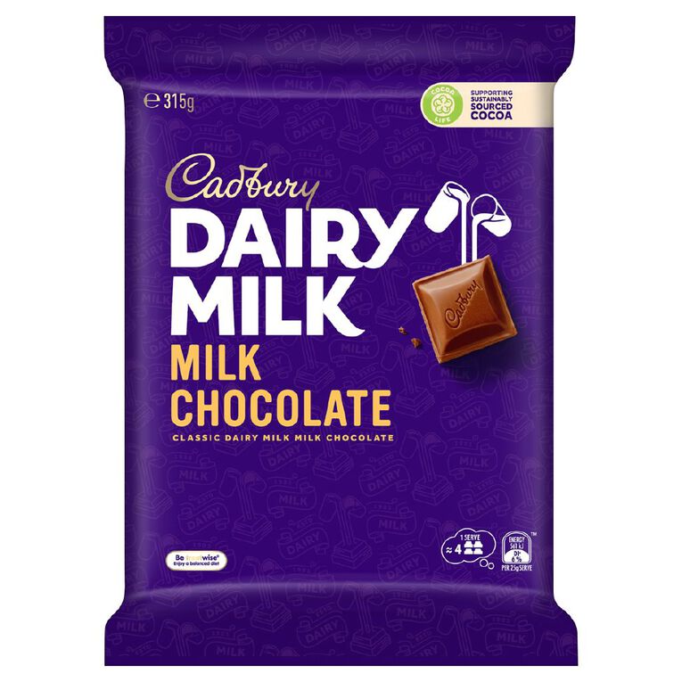 Cadbury Dairy Milk 315g, , hi-res