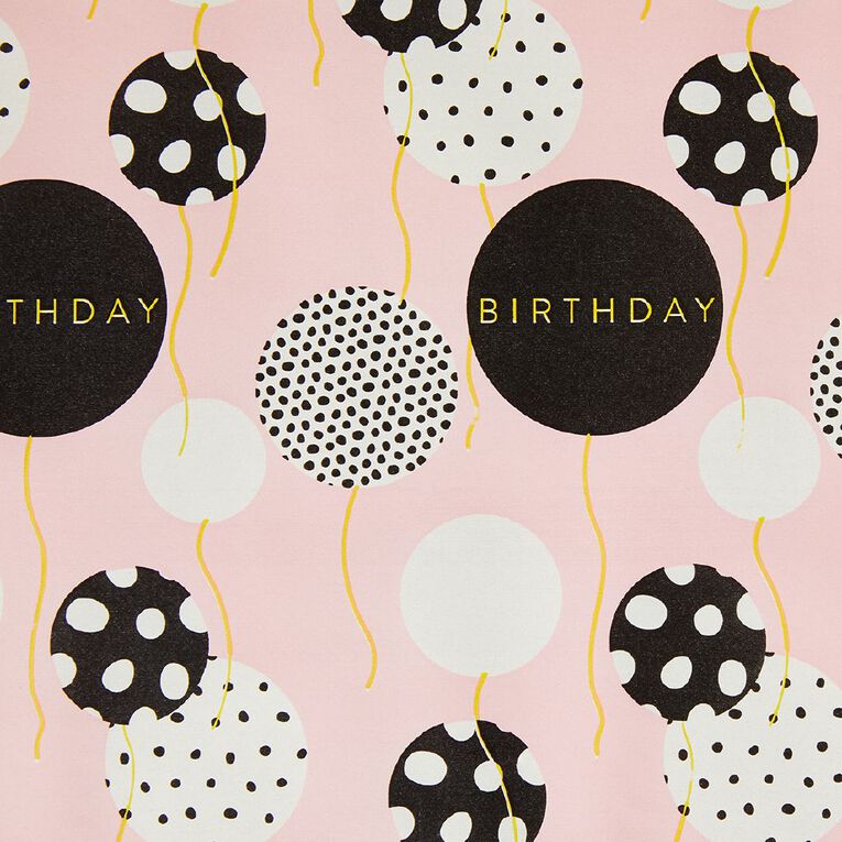 Party Inc Gift Wrap 60cm x 5m Assorted, , hi-res