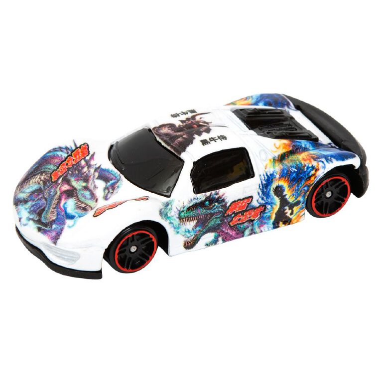 Circuit Samurai Die Cast Racers Assorted 5 Pack, , hi-res
