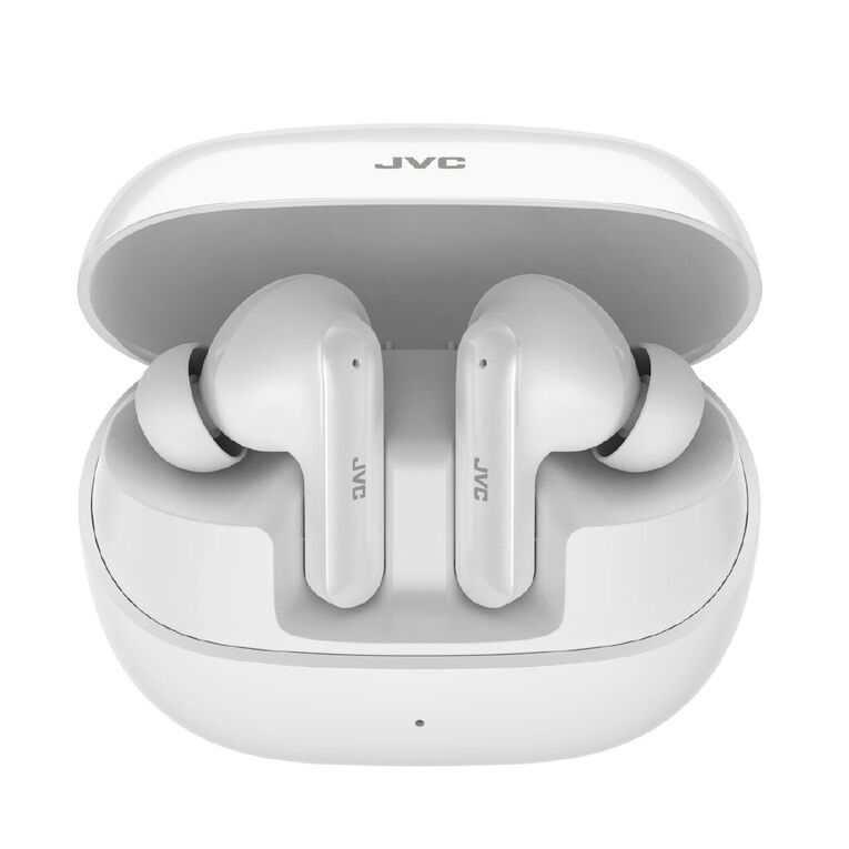 JVC True Wireless Noise Cancelling Earbuds JVTW902WHT White, , hi-res