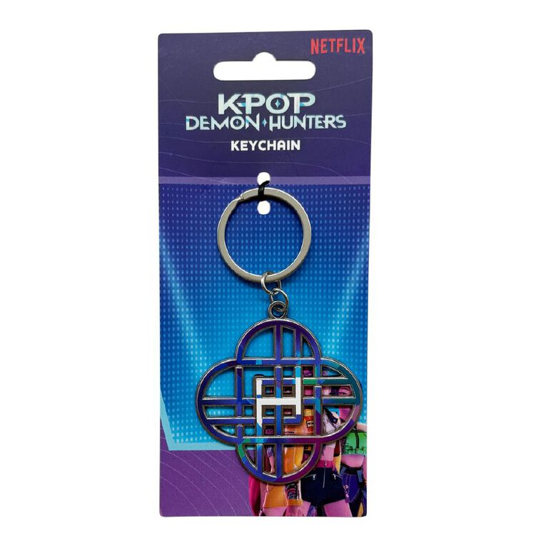 KPop Demon Hunters Metal Keychain, , hi-res