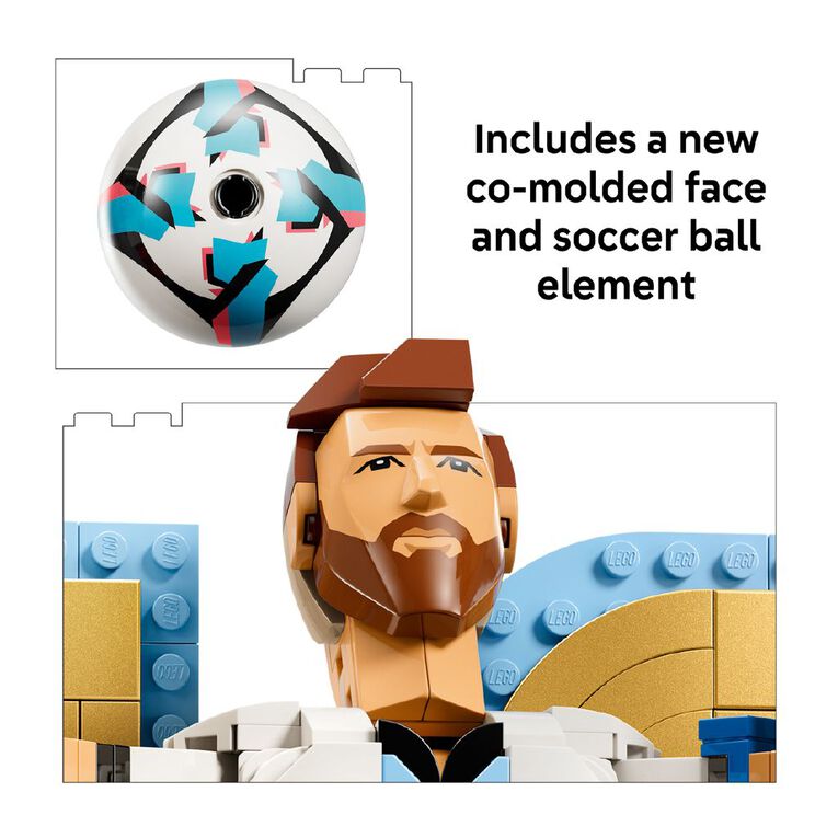 LEGO Editions Football Lionel Messi Soccer Legend 43015, , hi-res