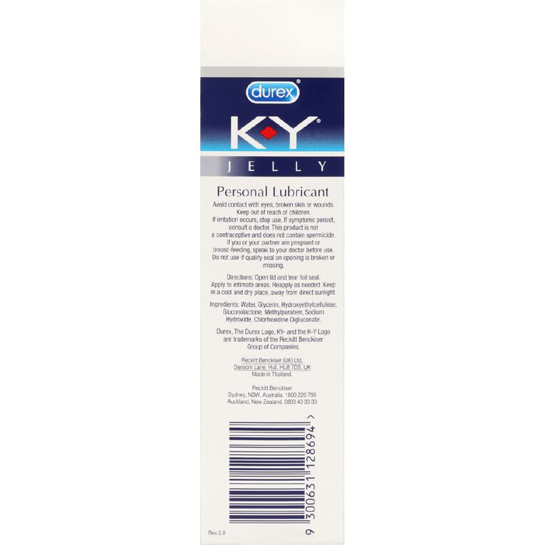 Durex K-Y Jelly Lubricant 100g, , hi-res