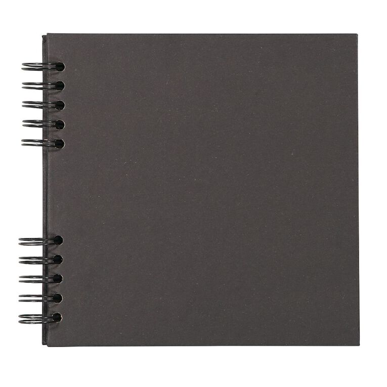 Uniti Hardcover Album Black 8in x 8in, , hi-res