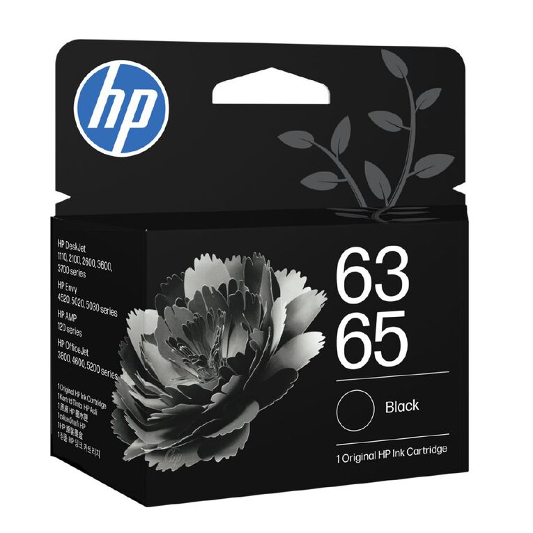 HP 63/65 Black 120 Pages, , hi-res