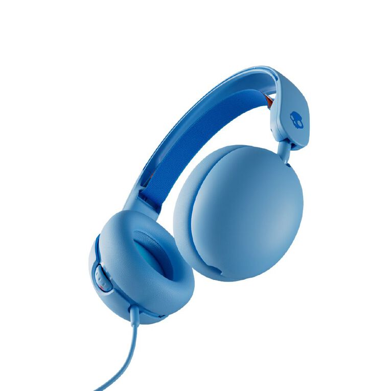 Skullcandy Grom Wired Kids Headphones Surf Blue, , hi-res