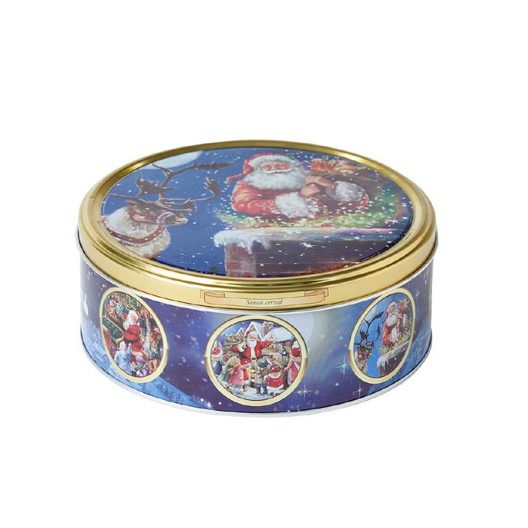 Jacobsens Bakery Nostalgic Santa Tin with Danish Butter Cookies 150g, , hi-res