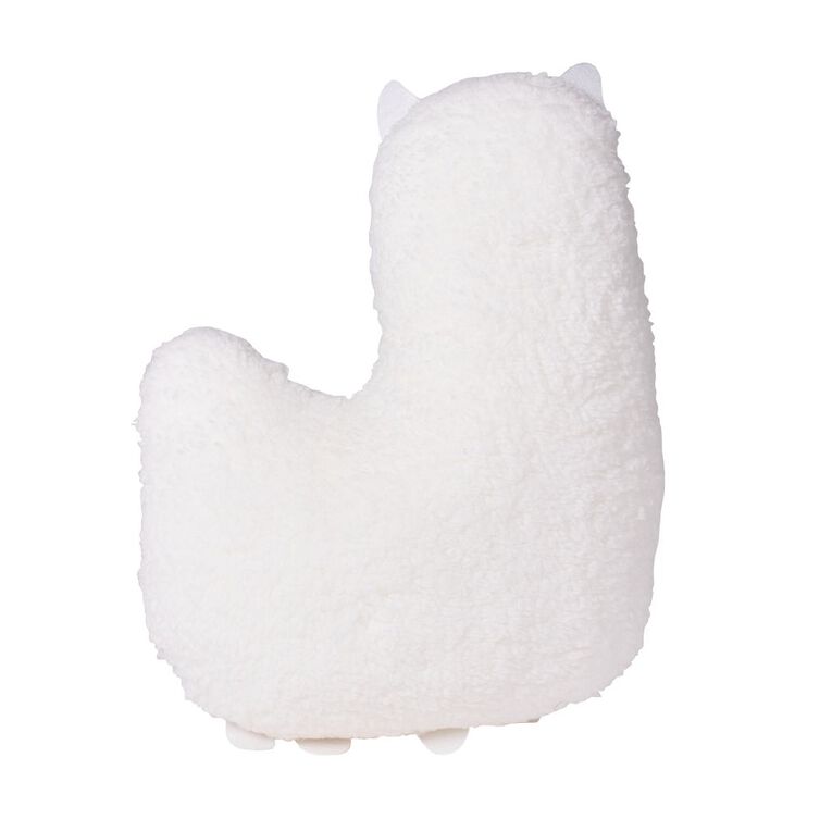 Living & Co Kids Cushion Llama White, , hi-res