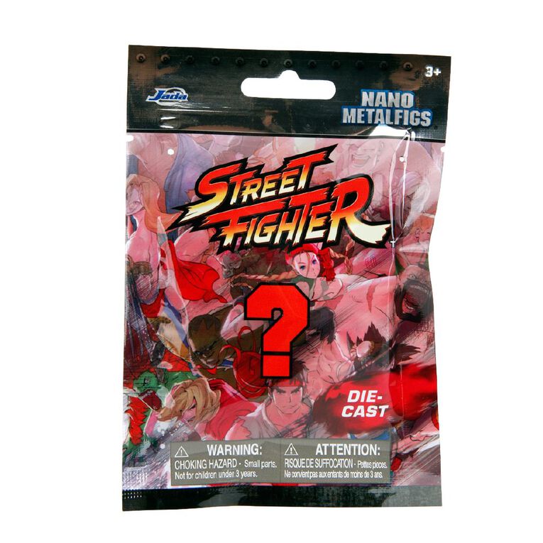 Street Fighter Nano Metalfigs Blind Bags, , hi-res
