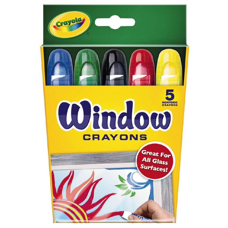 Crayola Window Crayons Pack Assorted Pack Assorted The Warehouse