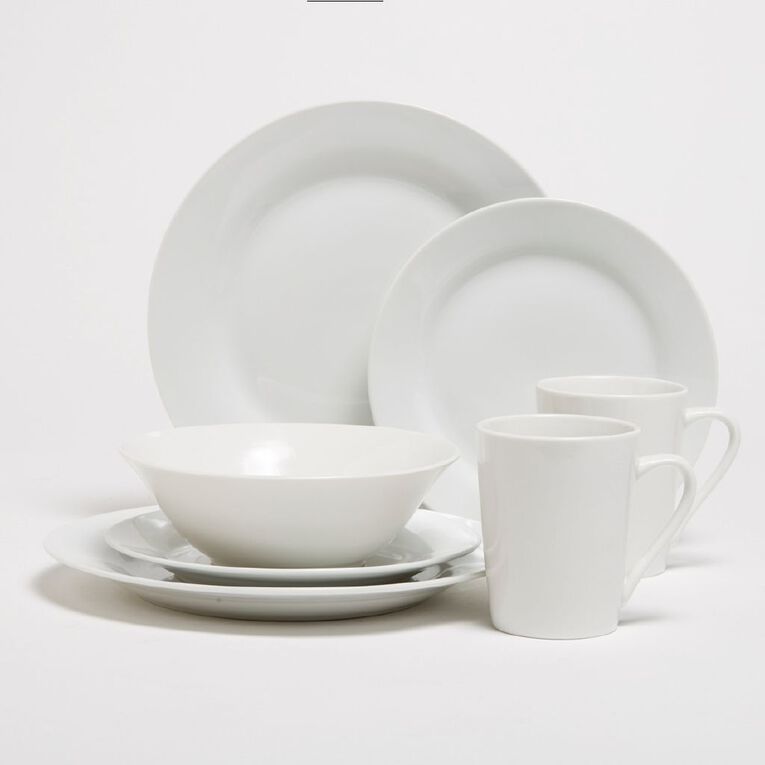 Living & Co Essentials Side Plate White, , hi-res