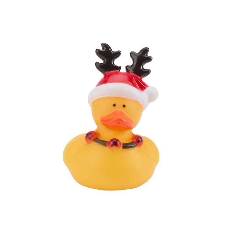 Wonderland Novelty Christmas Rubber Duck Assorted, , hi-res