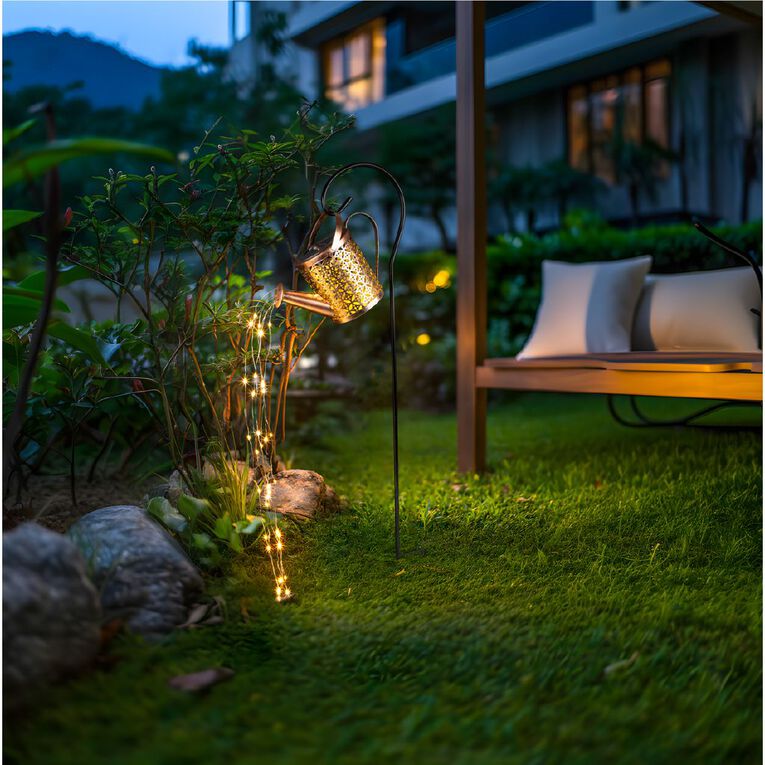 Kiwi Garden Solar Watering Can Light, , hi-res