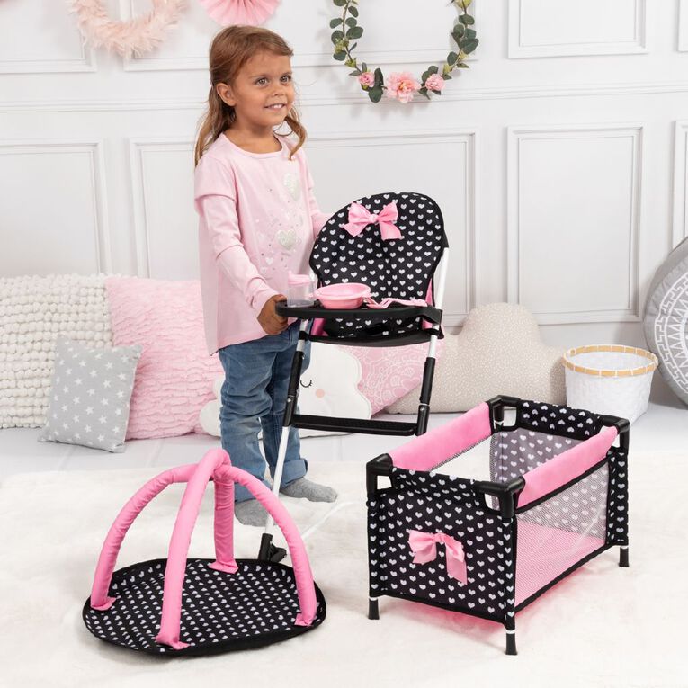 Bayer Dolls 9 in 1 Travel Bed Set, , hi-res