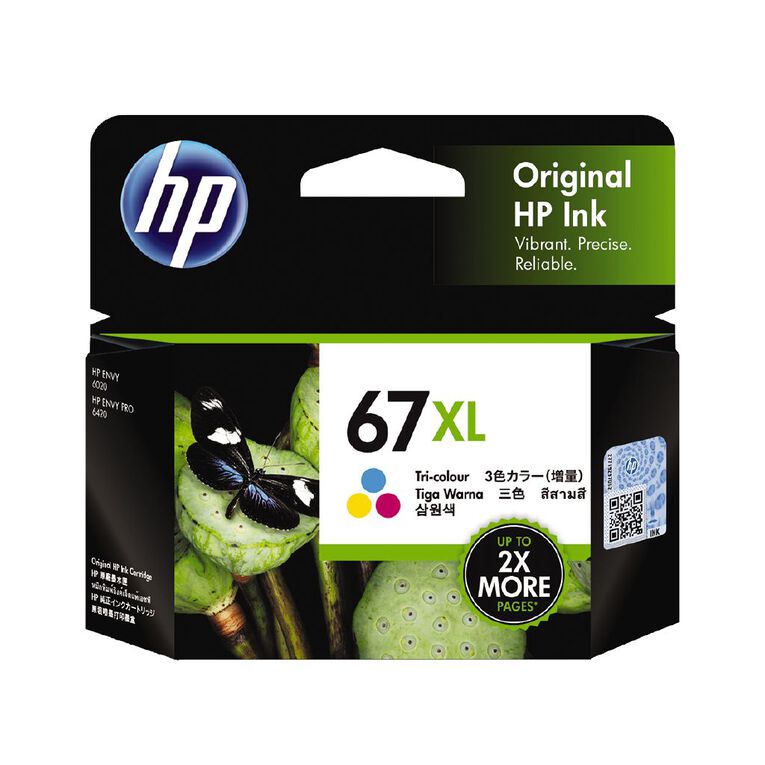 HP Ink 67XL Tri Colour 200 Pages, , hi-res