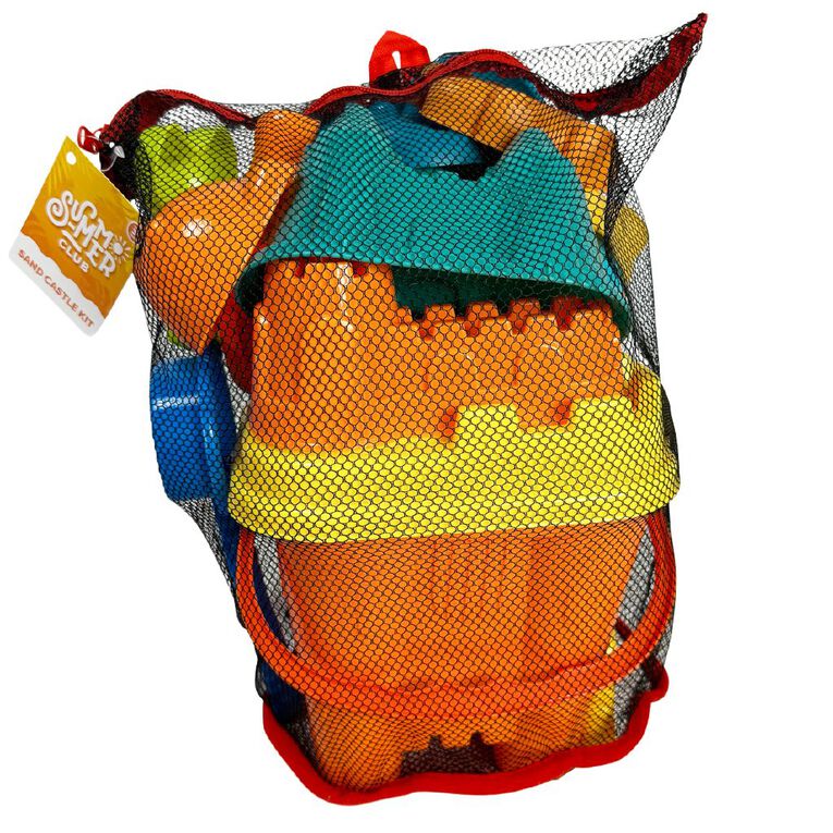 Summer Club Sand Castle Kit 18 Piece, , hi-res
