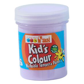 FAS Kids' Colour Tempera Paint Pastel Purple Mid 125ml