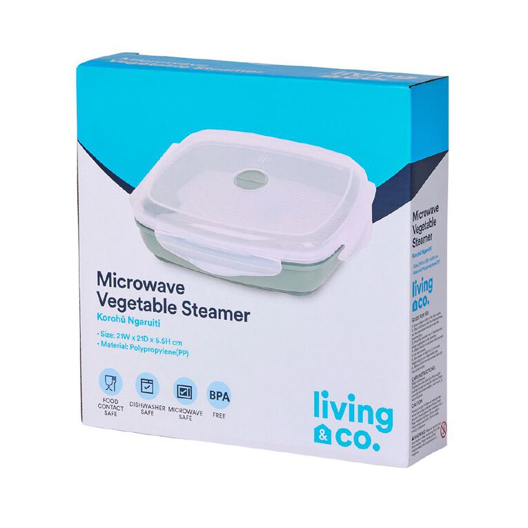 Living & Co Microwave Steamer, , hi-res