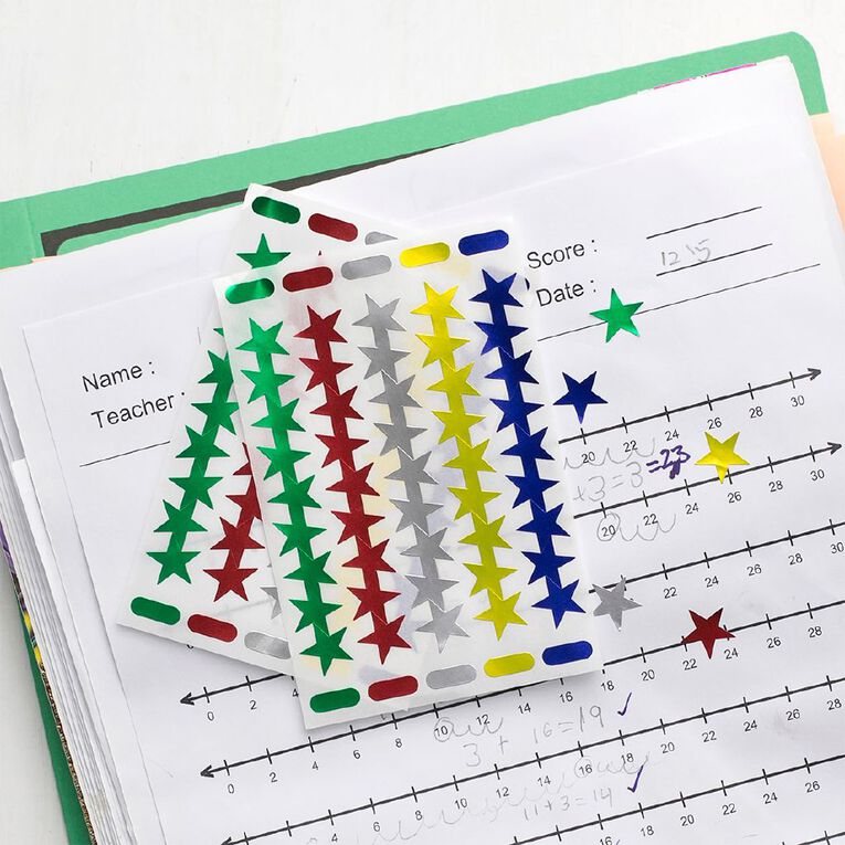 Avery Star Stickers Assorted 90 Labels, , hi-res
