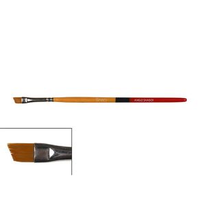 Princeton Snap Brush Short Handle Taklon Angle Shader 1/4 Gold