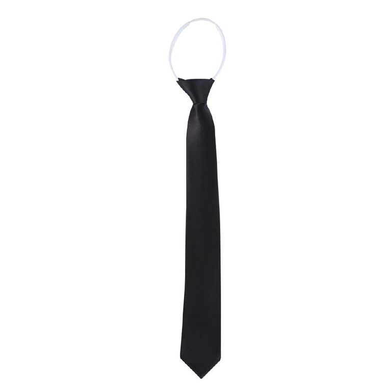 Schooltex Ngaruawahia High Tie, Black, hi-res