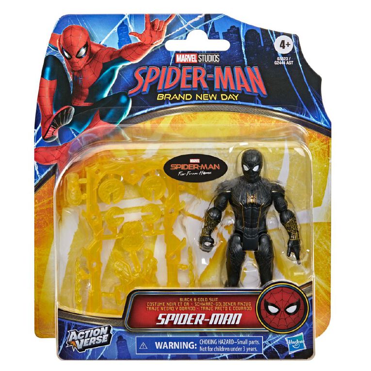 Spider-Man Brand New Day ActionVerse Figure With Gear Assorted Assorted, , hi-res