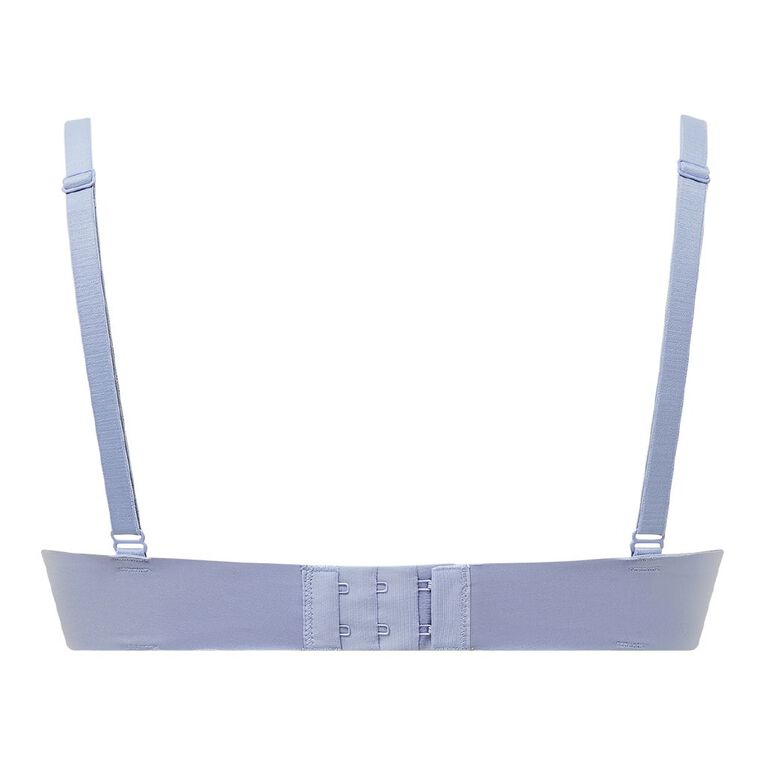 H&H Women's Smooth Comfort Wirefree Bra, Blue Light, hi-res