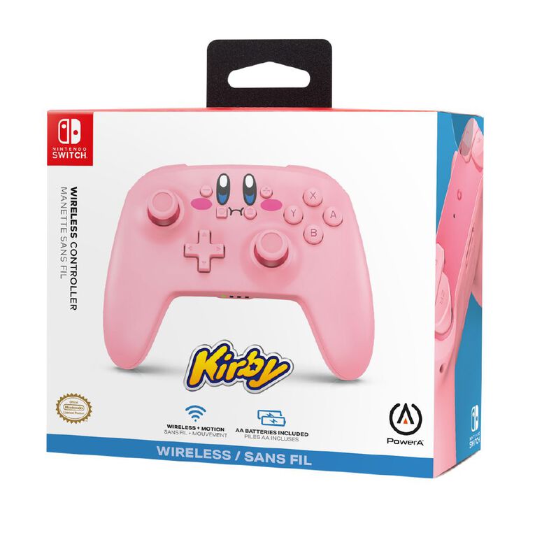 PowerA Nintendo Switch Wireless Controller Kirby, , hi-res