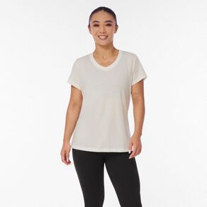 H&H Women's Short Sleeve V-Neck Cotton Tee