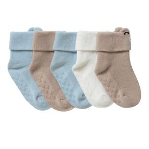 H&H Infants' 3D Turn Top Socks 5 Pack