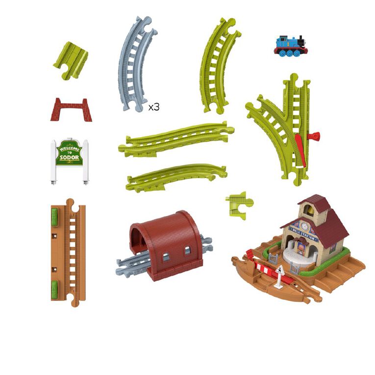 Thomas & Friends Push Along Bell Station Trackset, , hi-res