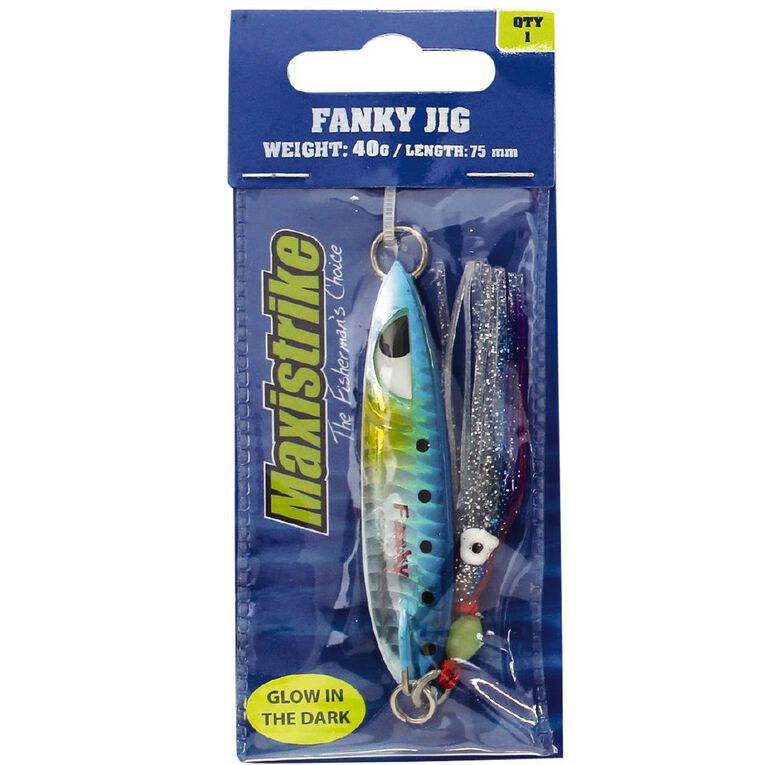 Maxistrike Maxistrike Fanky Jig 40g - Assorted Colours, , hi-res