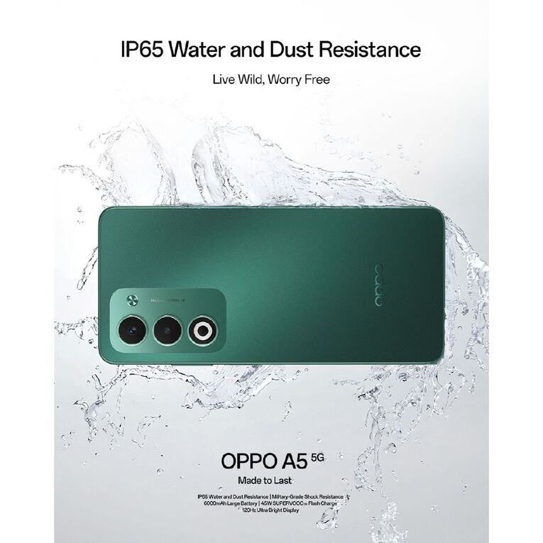 OPPO A5 5G Aurora Green, , hi-res