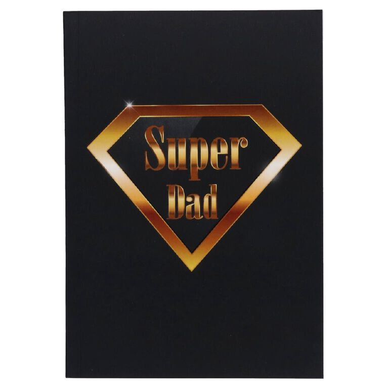 Uniti Stationery A5 Superdad Notebook, , hi-res