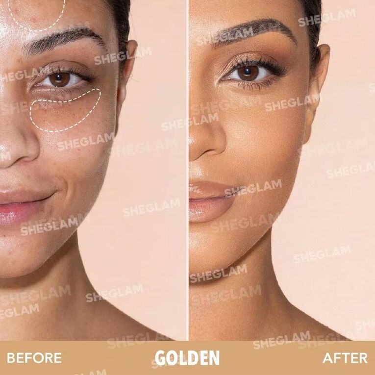 Sheglam Like Magic 12HR Full Coverage Concealer Golden3. 8g, , hi-res