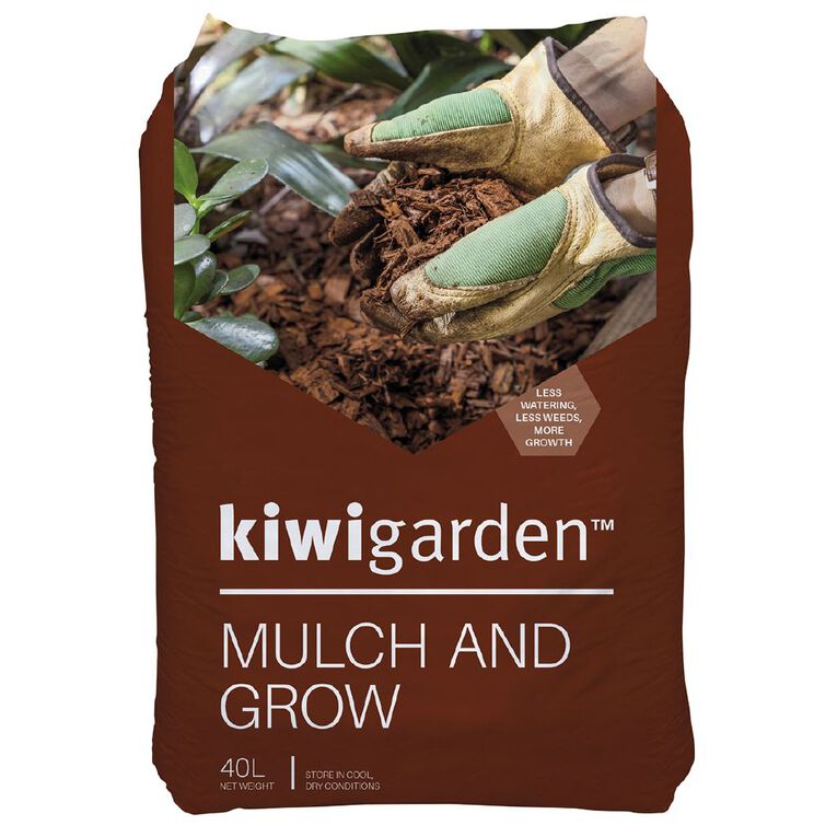 Kiwi Garden Mulch & Grow 40L The Warehouse