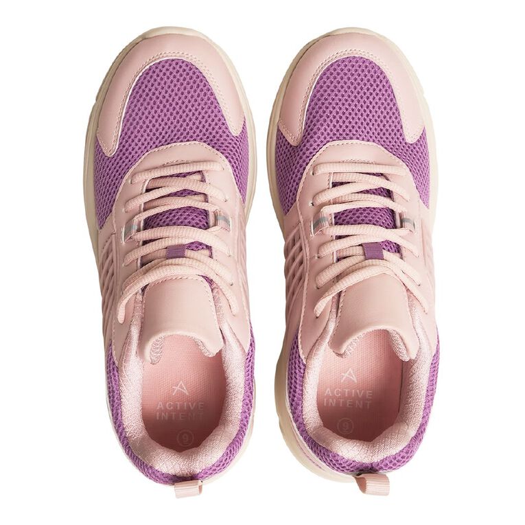 Active Intent Women's Lara Trainers, Purple, hi-res