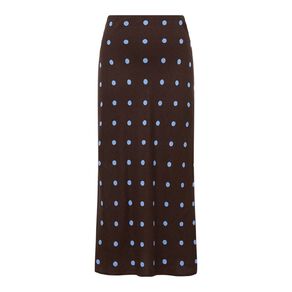 H&H Women's Long Linen Blend Skirt