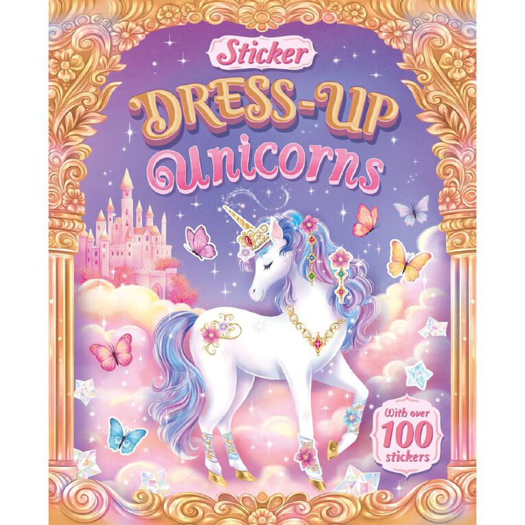 Amazing Sticker Activity: Dress-up Unicorns, , hi-res