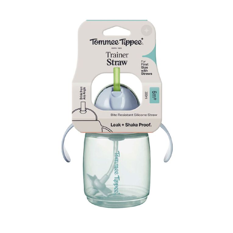Tommee Tippee Trainer Straw Cup 300ml 6 Months+ Assorted, , hi-res