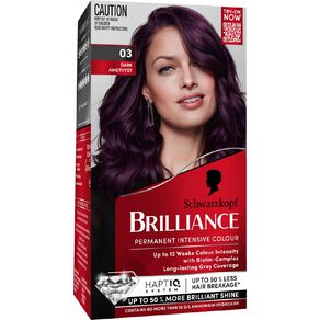 Schwarzkopf Brilliance Hair Colour Dark Amethyst 03