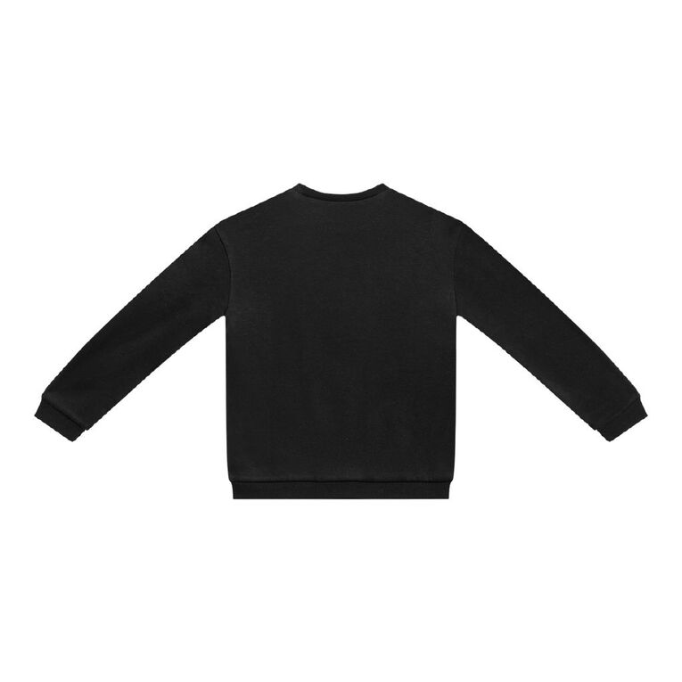 Young Original Basic Crew Sweatshirt, Black, hi-res