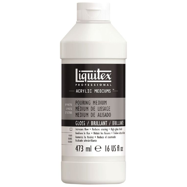 Liquitex Pouring Medium Gloss 473ml, , hi-res