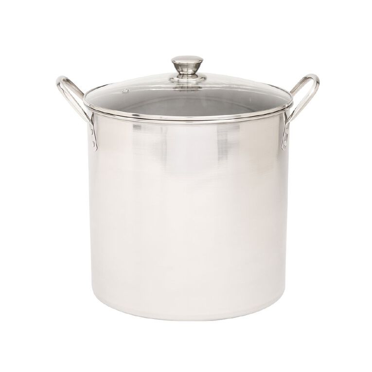 Living & Co Stockpot Stainless Steel 15L, , hi-res